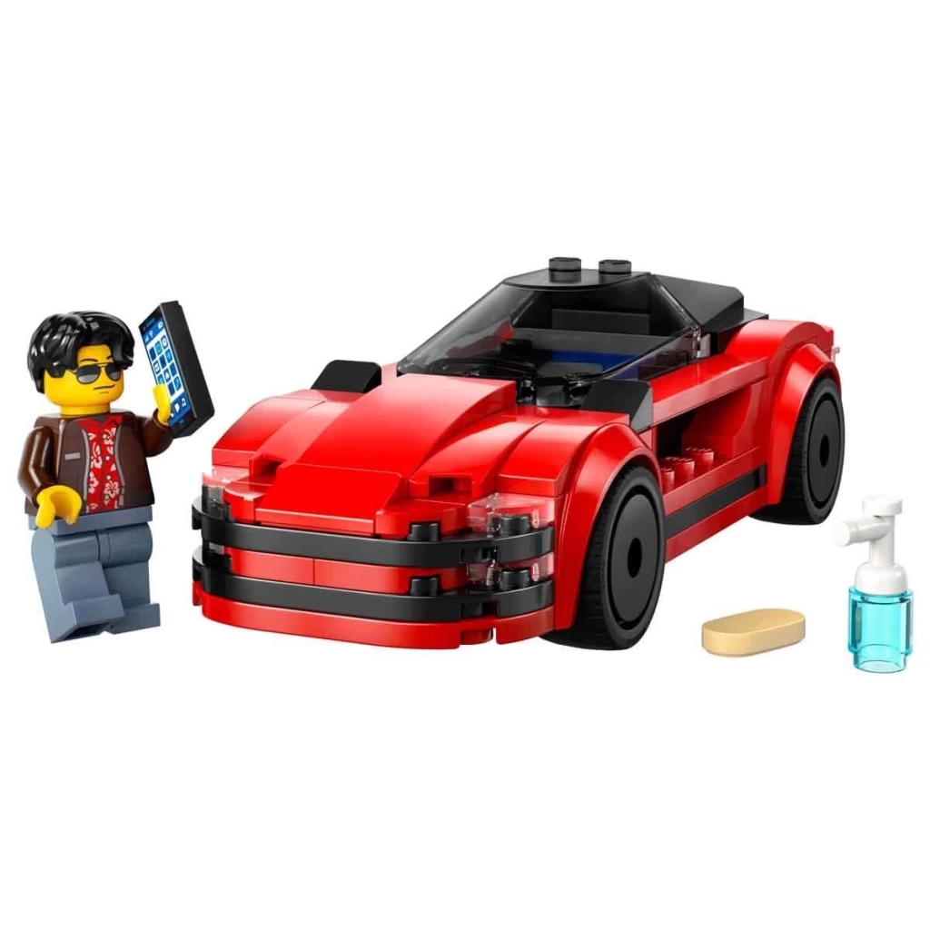 Nessiworld  LEGO City Kırmızı Spor Araba 60448