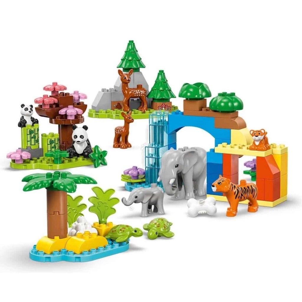 Nessiworld LEGO DUPLO Kasabası 3’ü 1 Arada Vahşi Hayvan Aileleri 10446