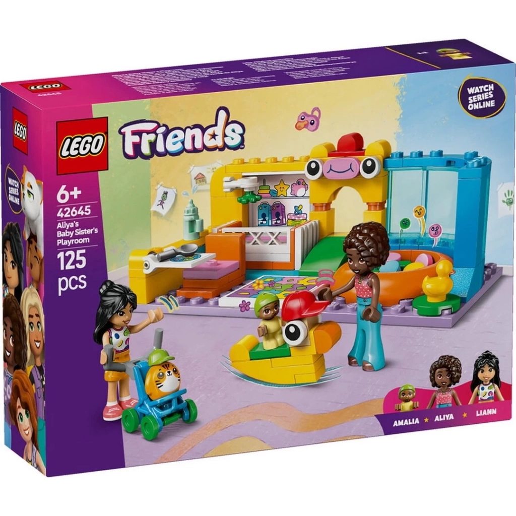 Nessiworld LEGO Friends Aliyanın Kız Kardeşinin Oyun Odası 42645