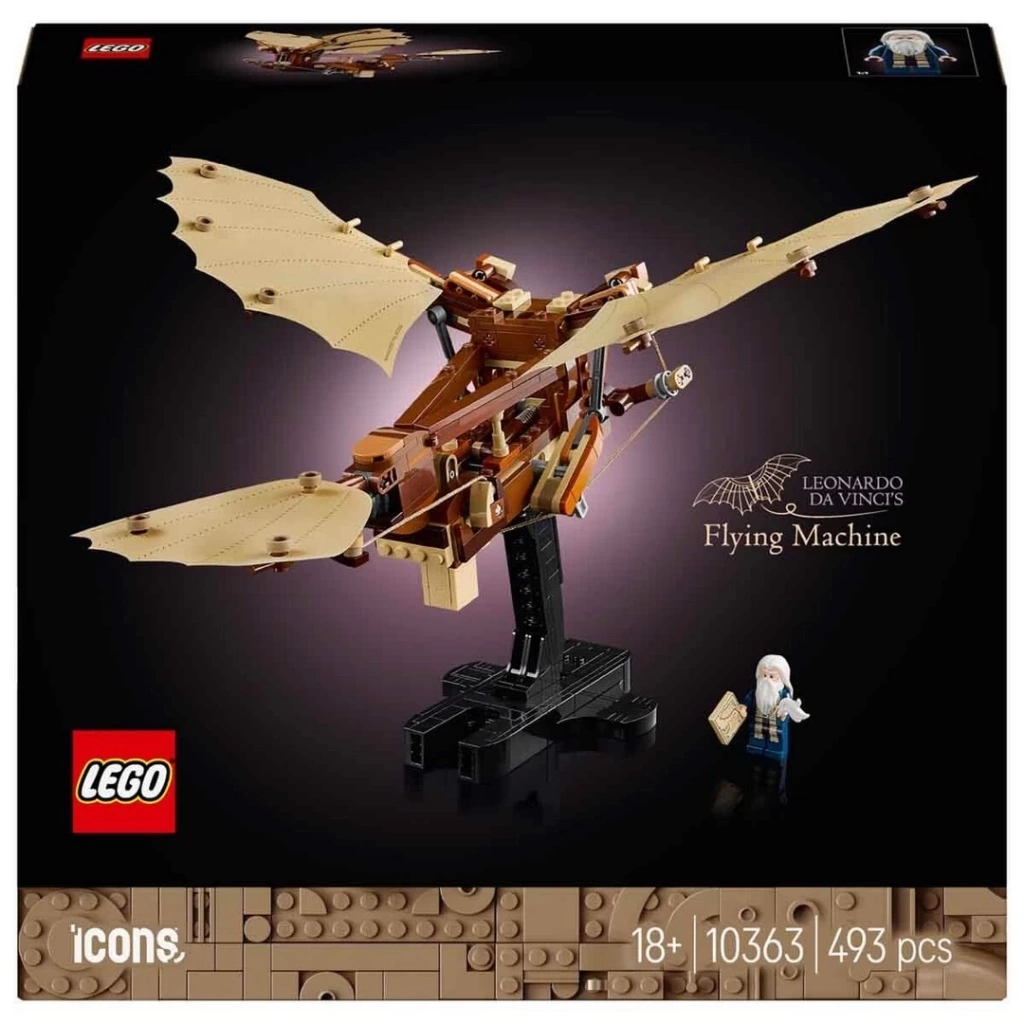 Nessiworld LEGO Icons Leonardo da Vinci’nin Uçan Makinesi 10363