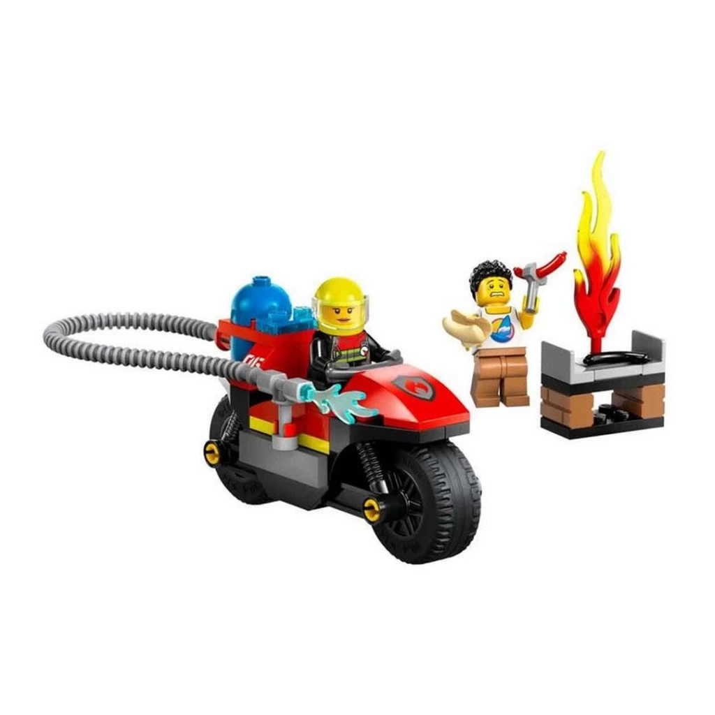 Nessiworld LEGO İtfaiye Kurtarma Motosikleti 60410