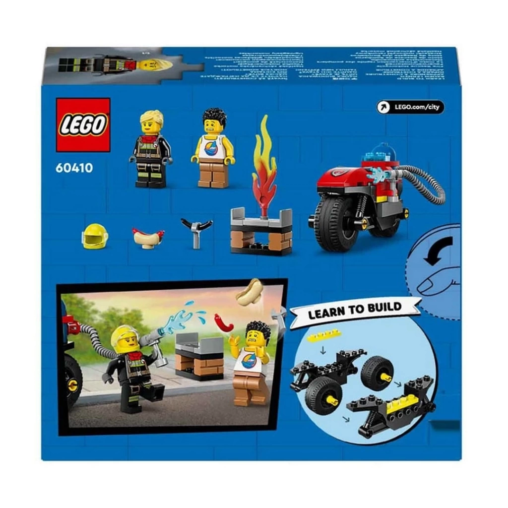 Nessiworld LEGO İtfaiye Kurtarma Motosikleti 60410