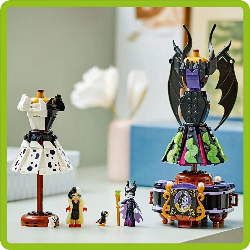 Nessiworld LEGO Malefizin ve Cruella De Vilin Elbiseleri