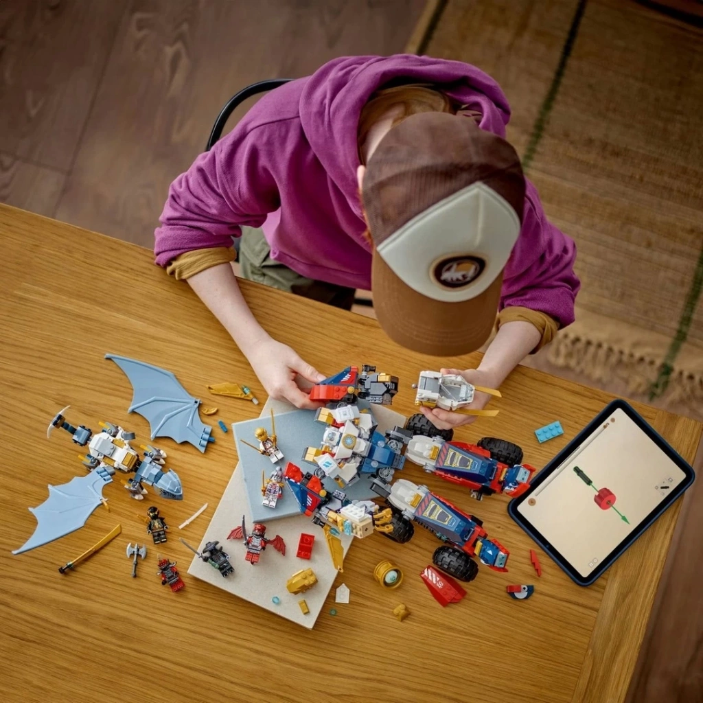 NessiWorld NINJAGO Zane’in Ultra Kombo Mech’i 4’ü 1 Arada 71834