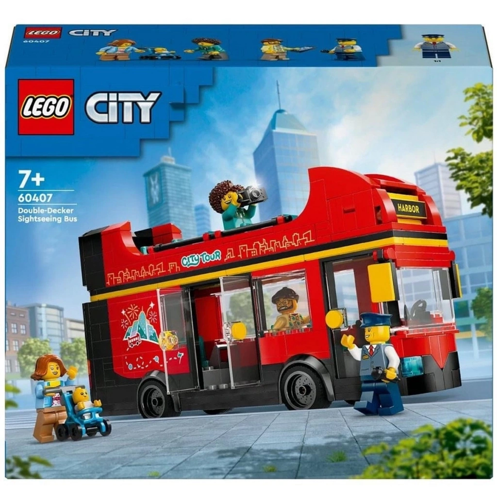 Red Ddecker Sightseeing Bus 60407