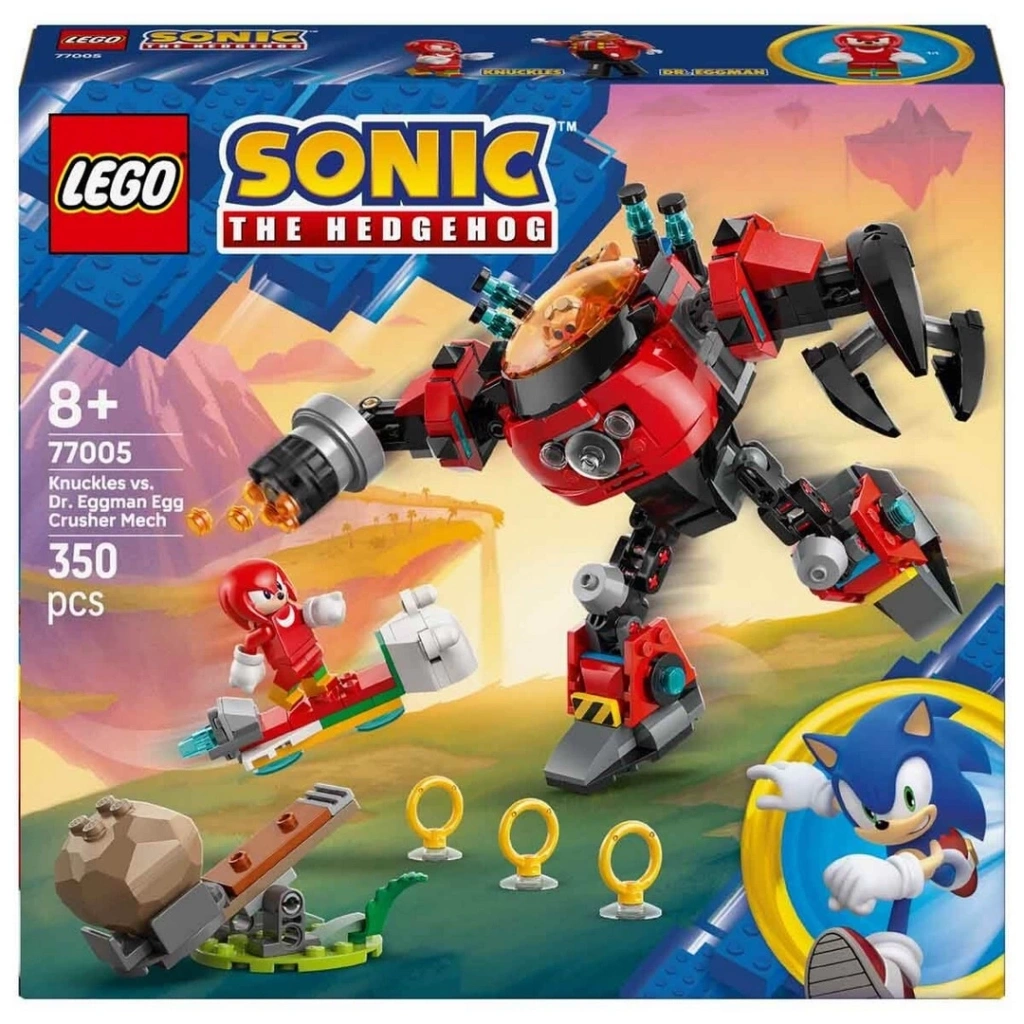 Sonic the Hedgehog Knuckles, Dr. Eggman’ın Egg Crusher Robotuna Karşı 77005