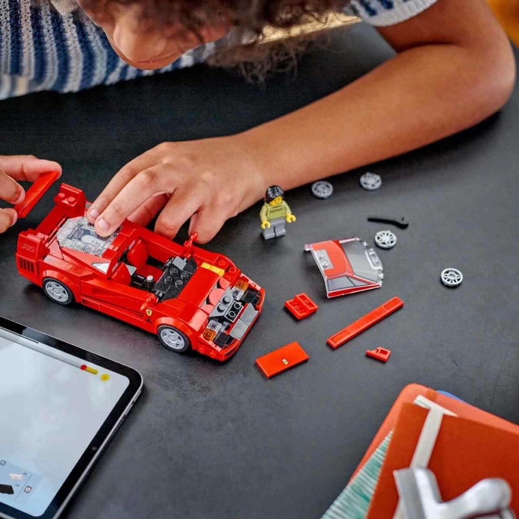 Nessiworld  LEGO Speed Champions Ferrari F40 Süper Araba 76934