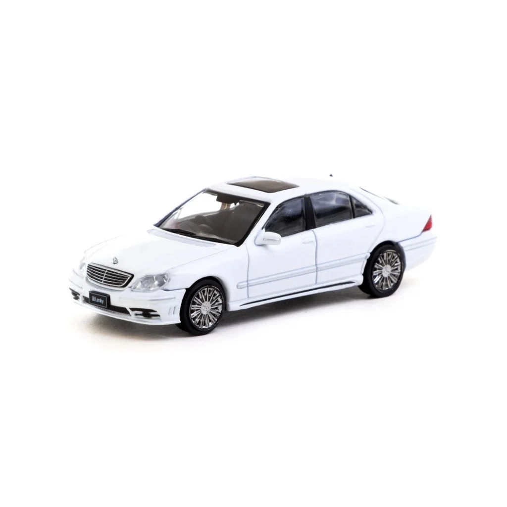 Nessiworld  Tarmac Works 1/64 Mercedes-Benz S-Class Wald Alabaster White - Lamley Special Edition
