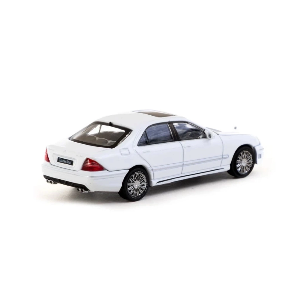 Nessiworld  Tarmac Works 1/64 Mercedes-Benz S-Class Wald Alabaster White - Lamley Special Edition
