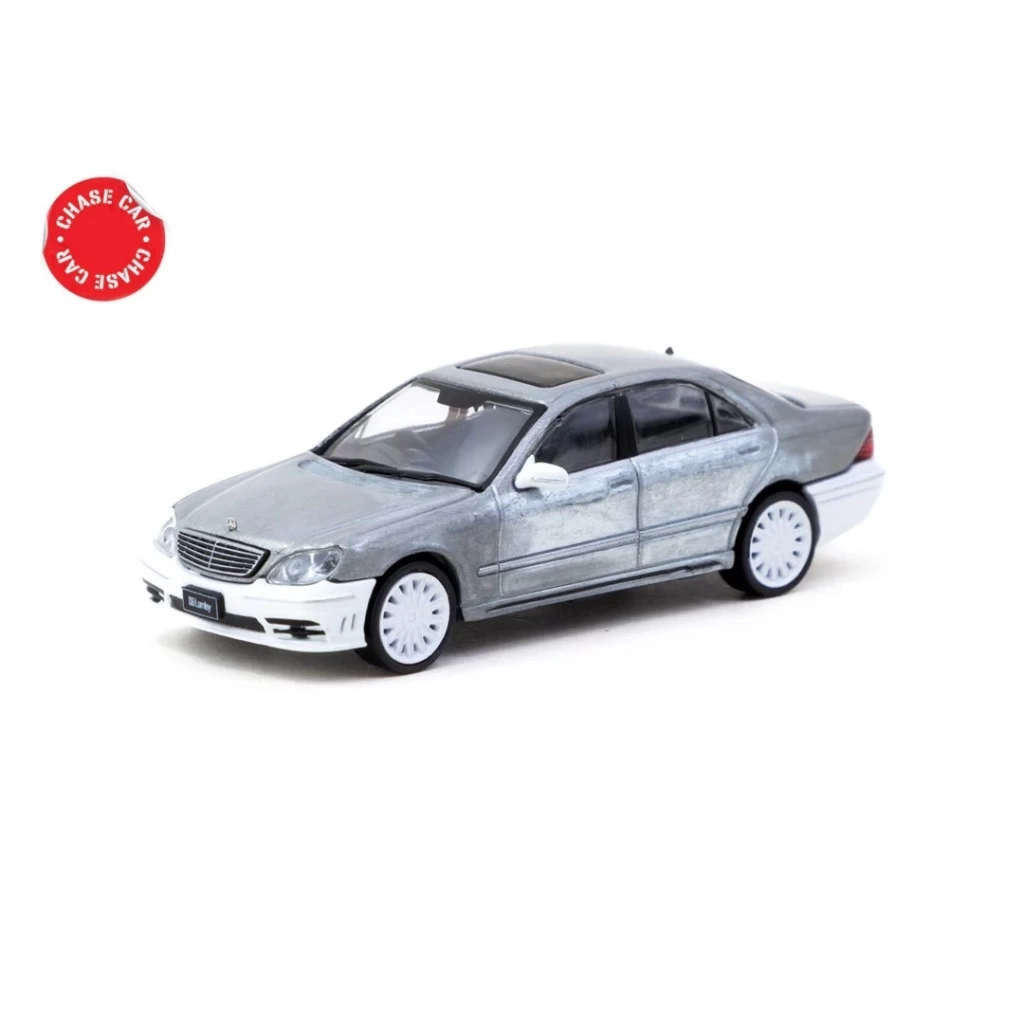 Nessiworld  Tarmac Works 1/64 Mercedes-Benz S-Class Wald Alabaster White - Lamley Special Edition