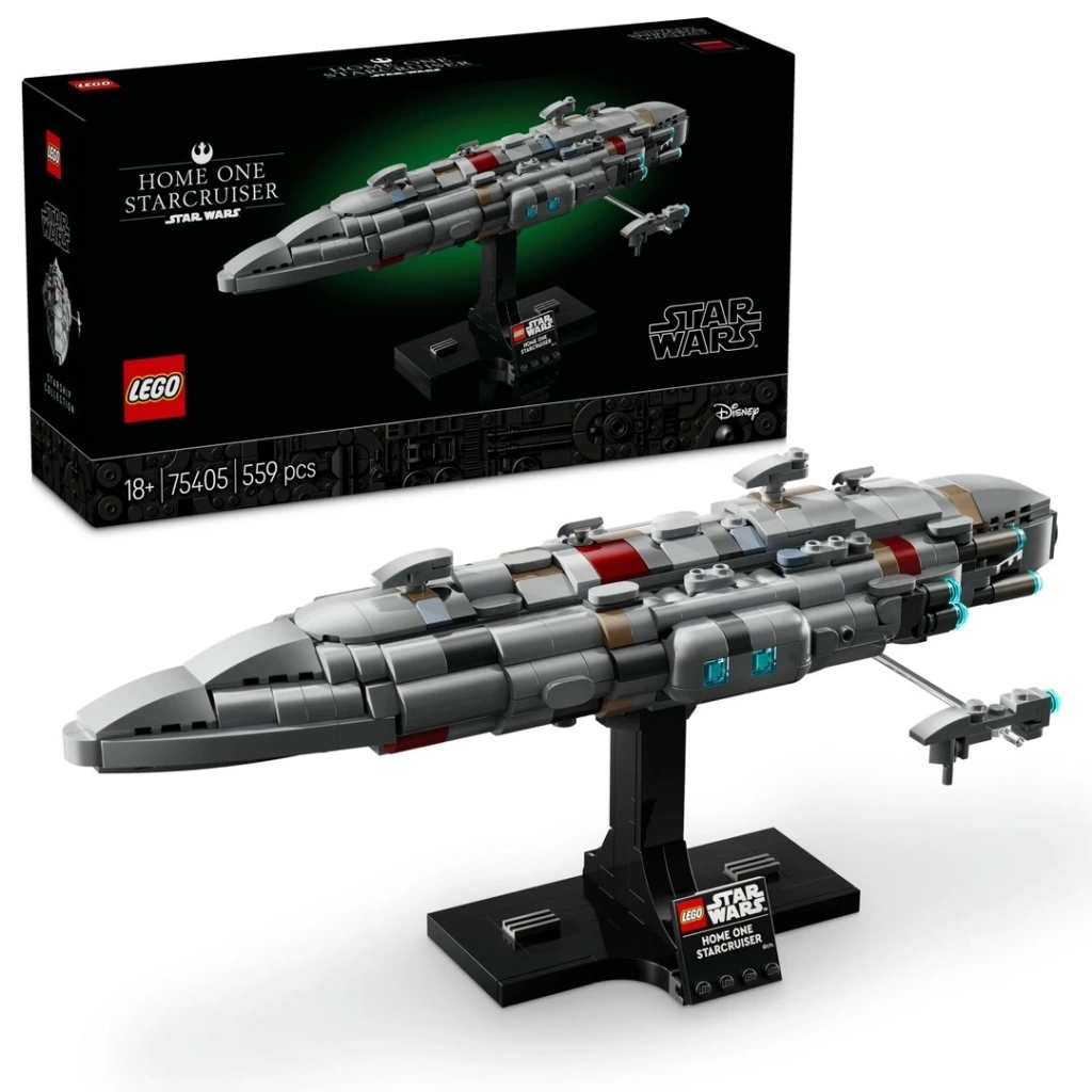 Nessiworld  LEGO Star Wars Home One Starcruiser, İnşa Edilebilen Starship 75405
