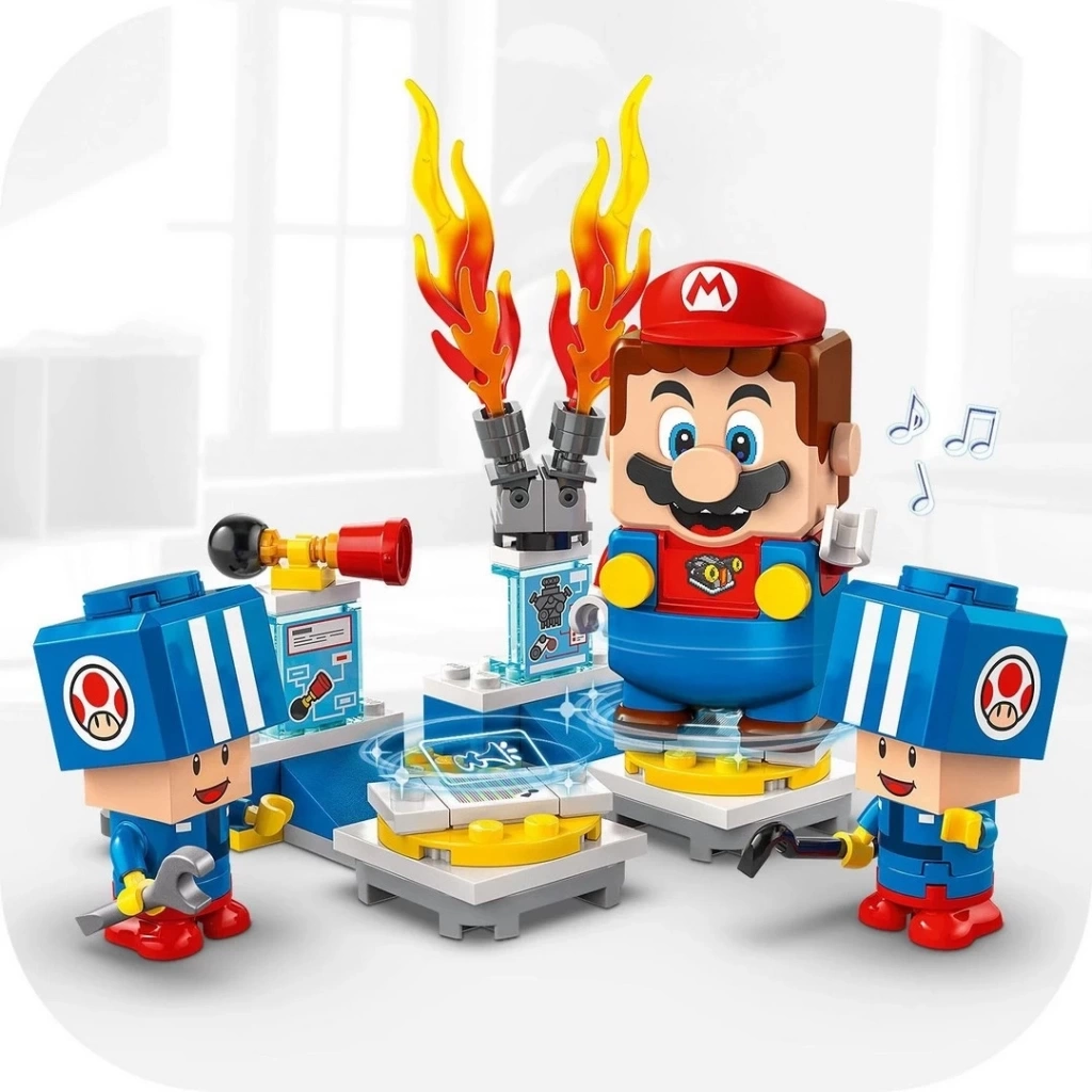Nessiworld LEGO Super Mario: Mario Kart Toad’un Garajı, Nintendo Karakter Hediyesi 72035