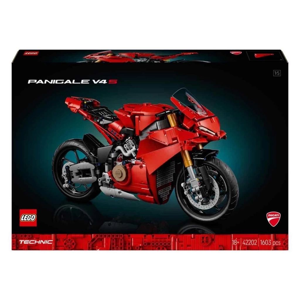 Nessiworld LEGO Technic Ducati Panigale V4 S Motosiklet 42202