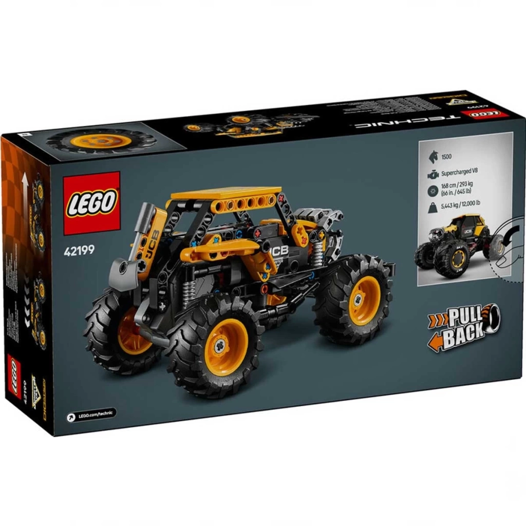 Nessiworld LEGO Technic Monster Jam DIGatron Çek-Bırak 42199