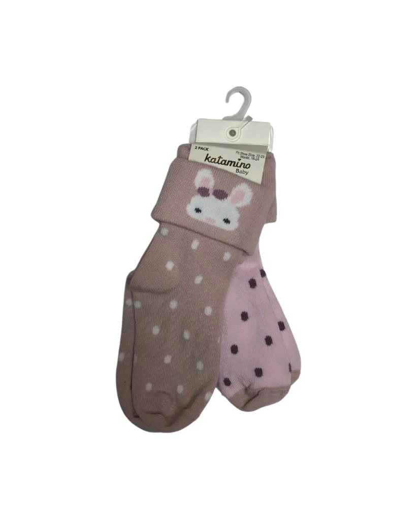 Nessiworld  Lintan 2li Bebek Soket Çorap K46272 Asorti