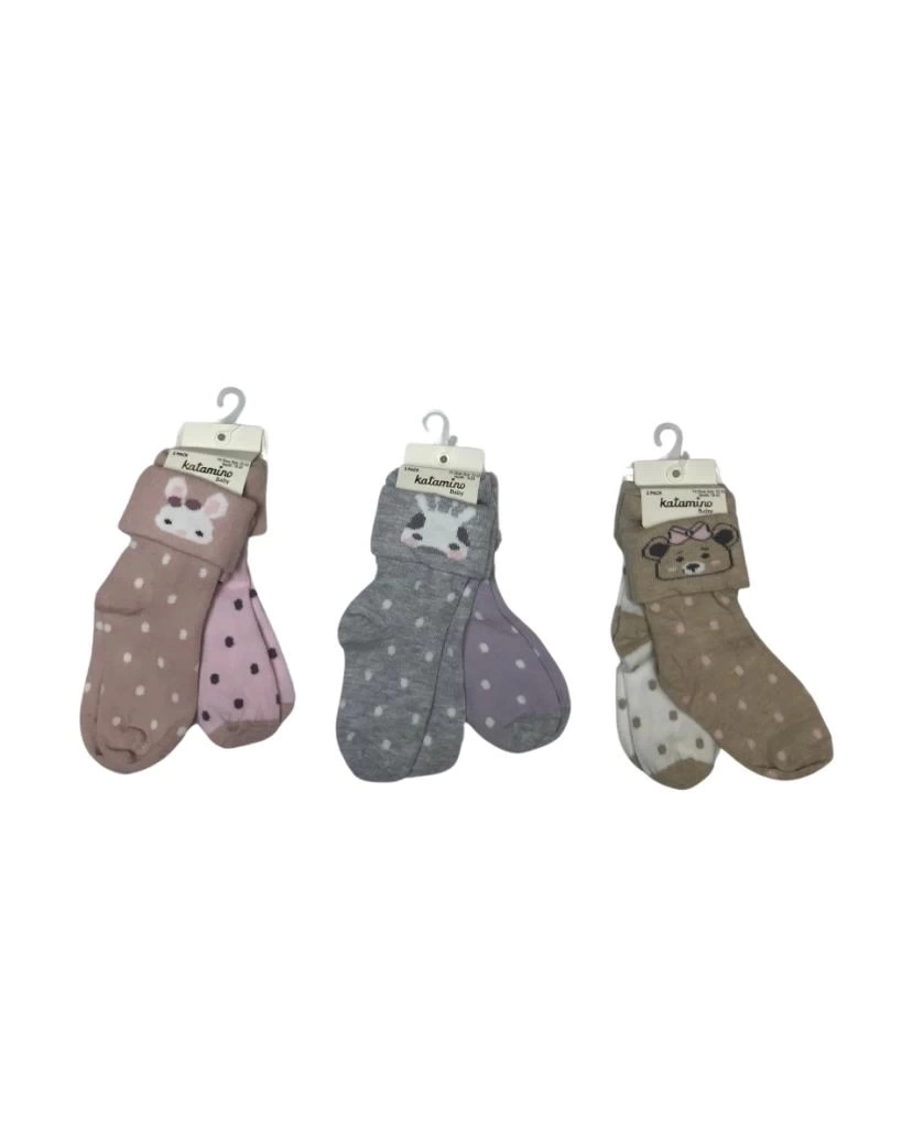 Nessiworld  Lintan 2li Bebek Soket Çorap K46272 Asorti