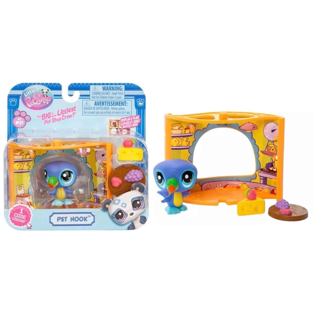 Nessiworld Littlest Pet Shop Miniş ve Temalı Oyun Köşesi