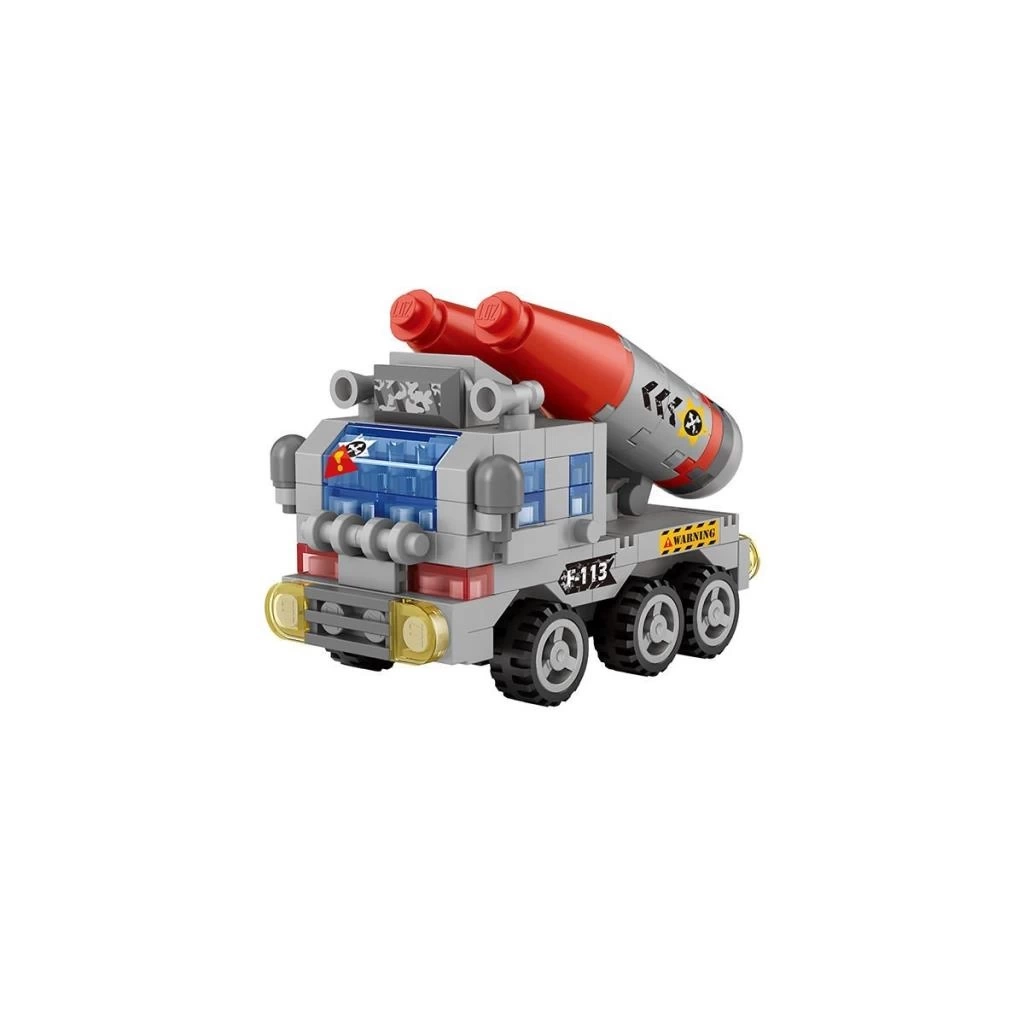 Nessiworld LZ8615 LOZ Araba Blok Seti Mini Poşet 150 Parça -Vagon life