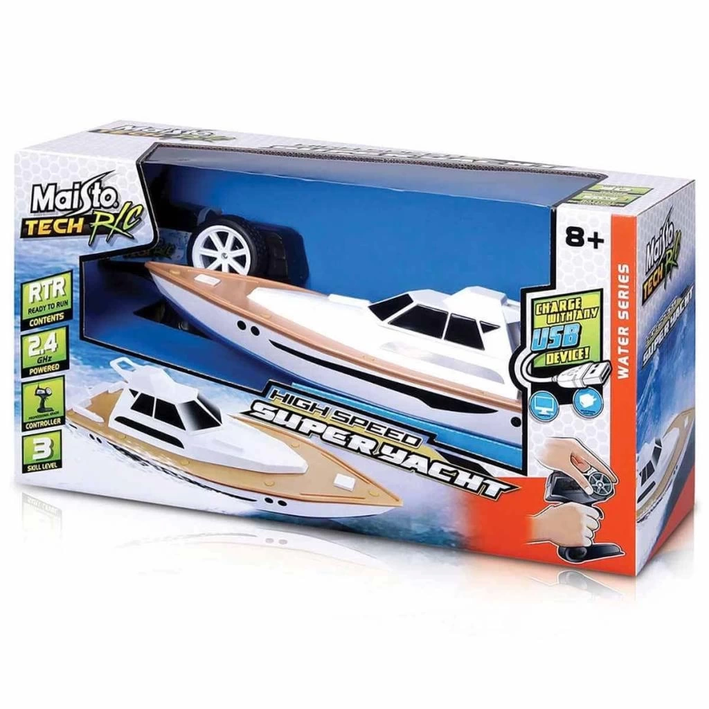 Nessiworld MAY 82197 Kumandalı Şarjlı Süper Yat -Necotoys