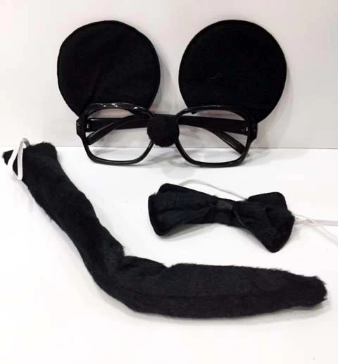 Nessiworld Mickey Mouse Gözlüğü Papyonu Kuyruğu Seti