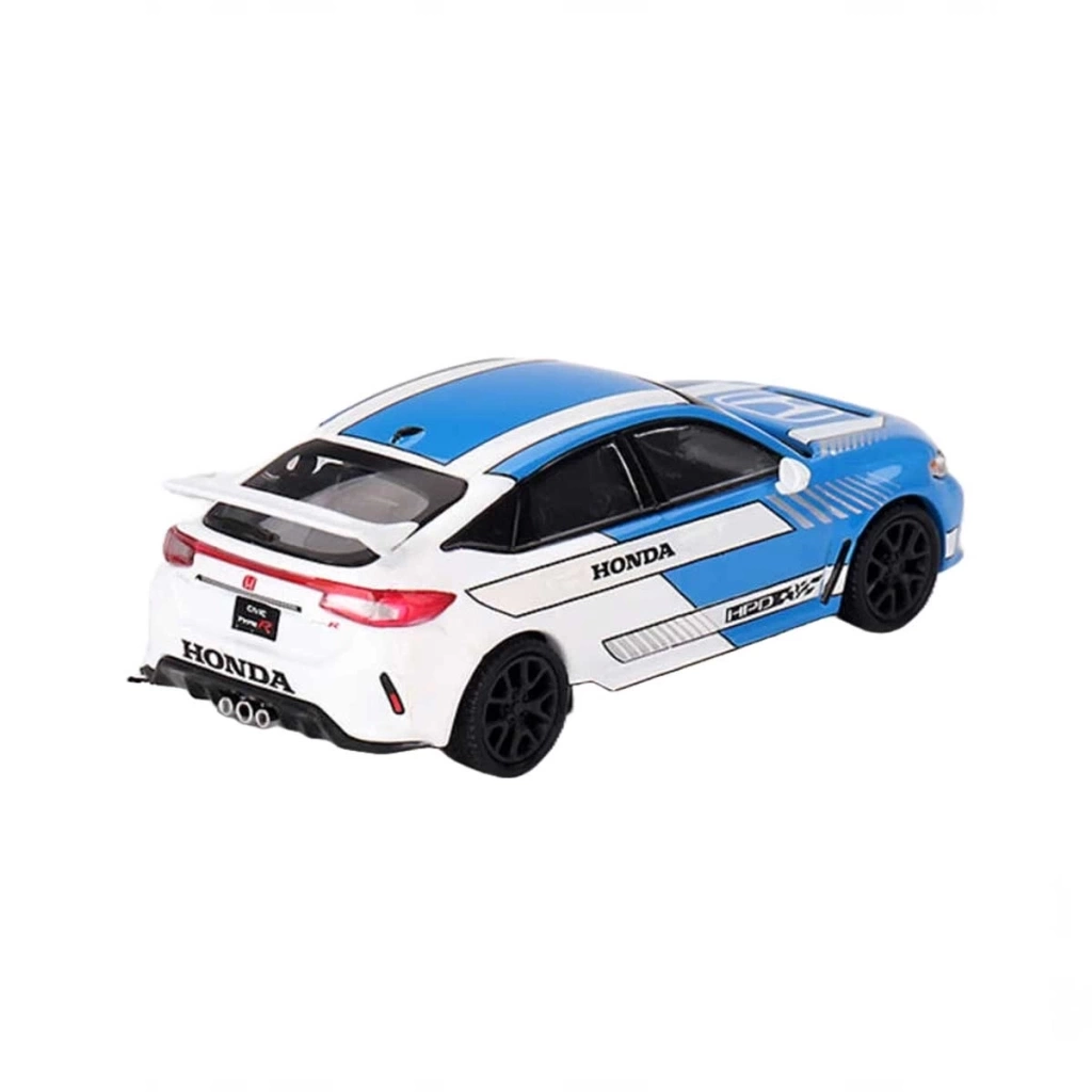 Nessiworld Mini GT 1/64 Honda Civic Type R #3 2023 Pace Car Blue