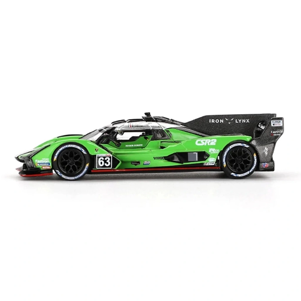 Nessiworld Mini GT 1/64 Lamborghini SC63 Iron lynx 2024 IMSA Sebring 12 Hrs