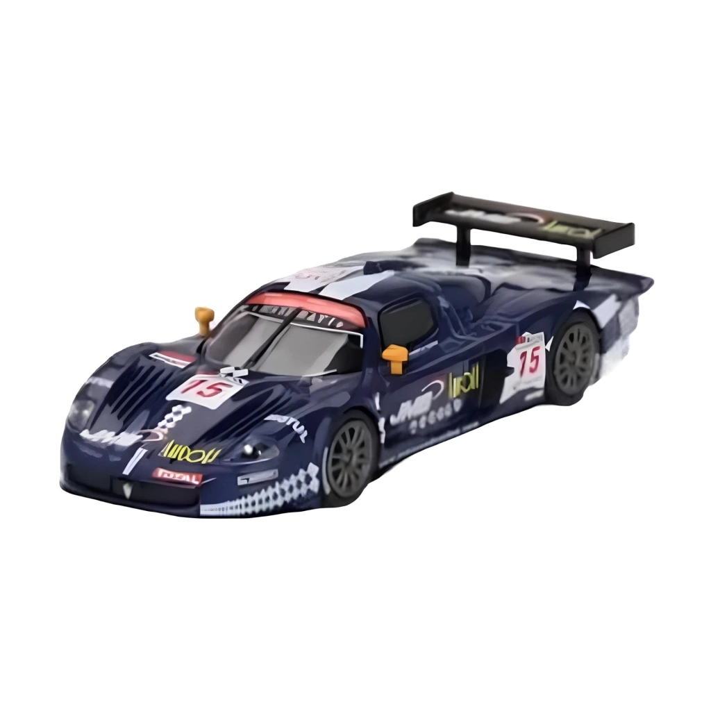 Nessiworld Mini GT 1/64 Maserati MC12 Competizione #15 JMB Racing 2008 FIA 24Hr of Spa