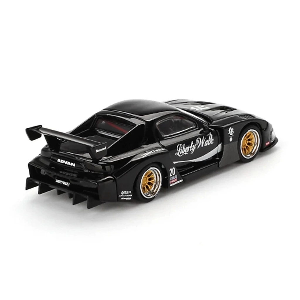 Nessiworld Mini GT 1/64 MAZDA RX-7 LB-Super Silhouette Liberty Walk Black Blister Paket