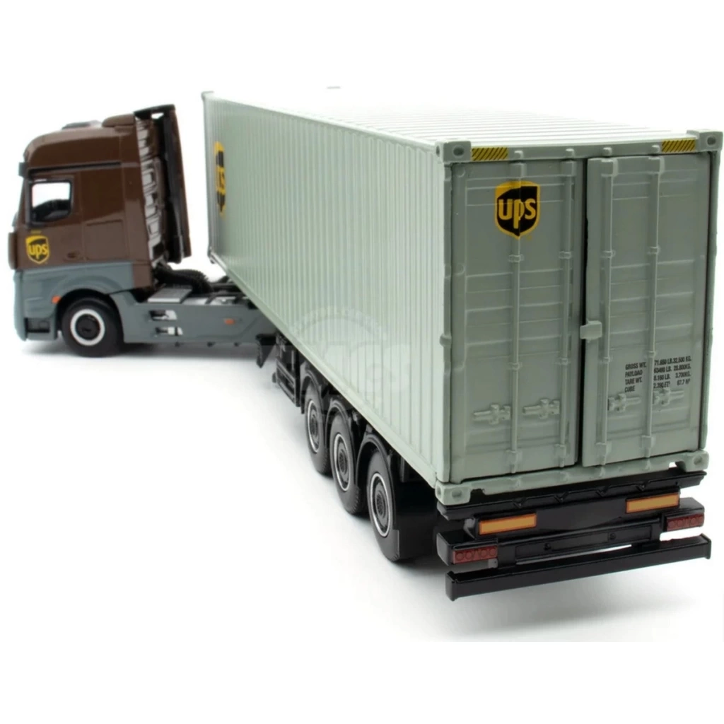 Nessiworld Mini Gt 1/64 Mercedes Benz Actros W/40 FT Container