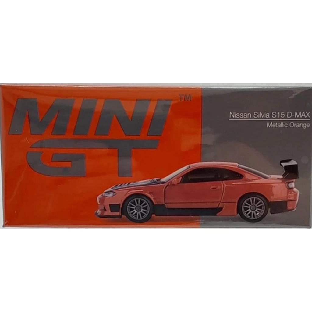 Nessiworld Mini Gt 1:64 Nissan Silvia S15 D-Max Metallic Orange