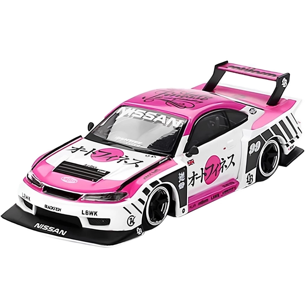 Nessiworld Mini Gt 1/64 Nissan Silvia S15 LB-Super Silhouette