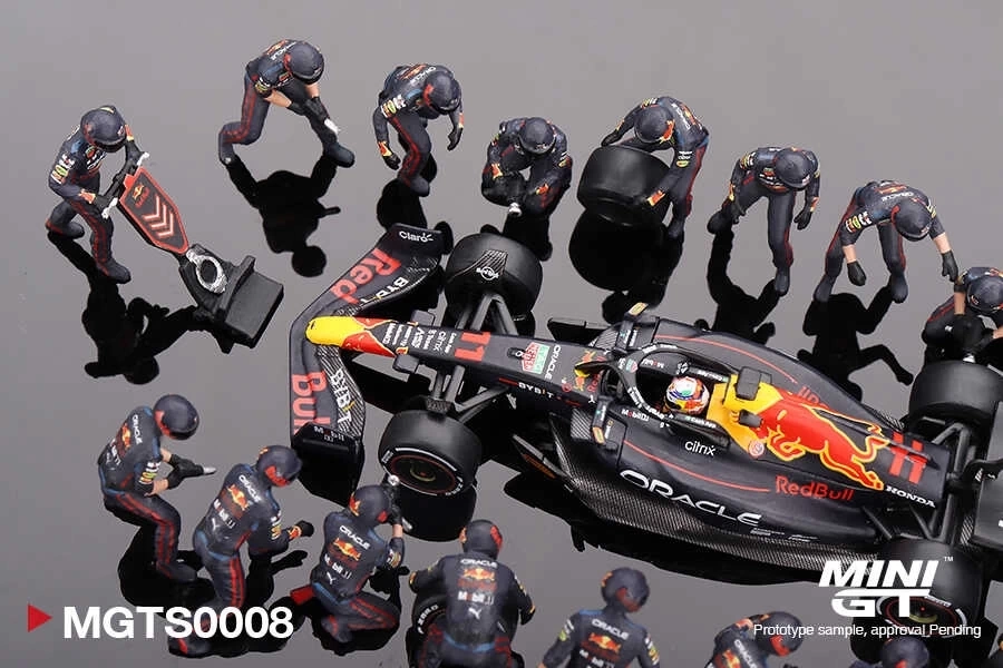 Nessiworld Mini Gt 1/64 Oracle Red Bull Racing RB18 Sergio Perez