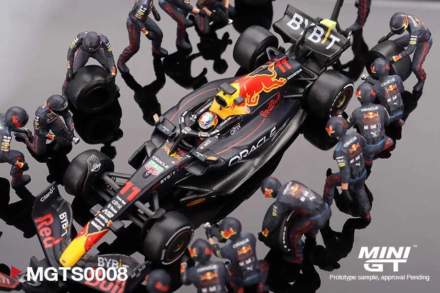Nessiworld Mini Gt 1/64 Oracle Red Bull Racing RB18 Sergio Perez