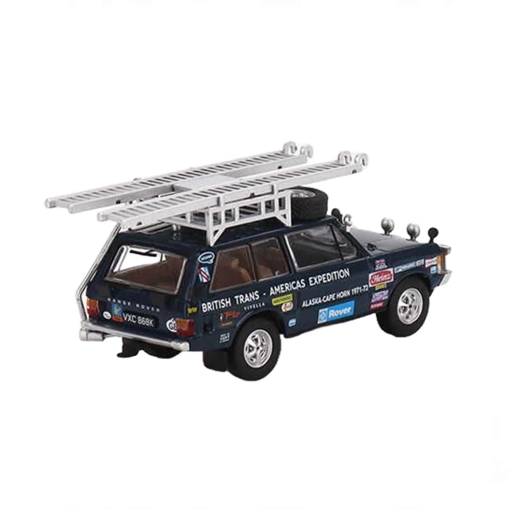 Nessiworld Mini GT 1:64 Range Rover 1971 British Trans-Americas Expedition