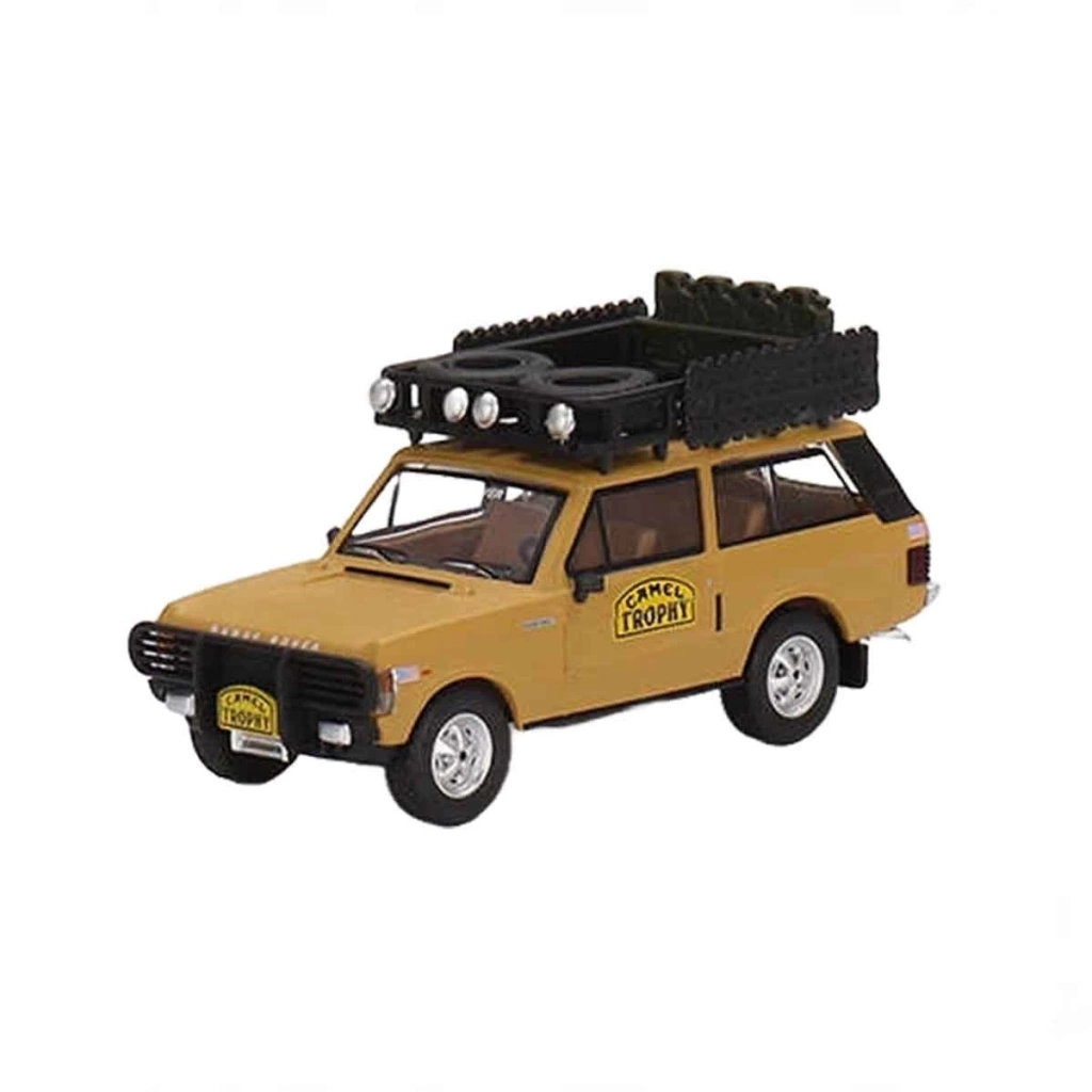 Nessiworld  Mini GT 1:64 Range Rover 1982 Camel Trophy Papua New Guinea Team USA