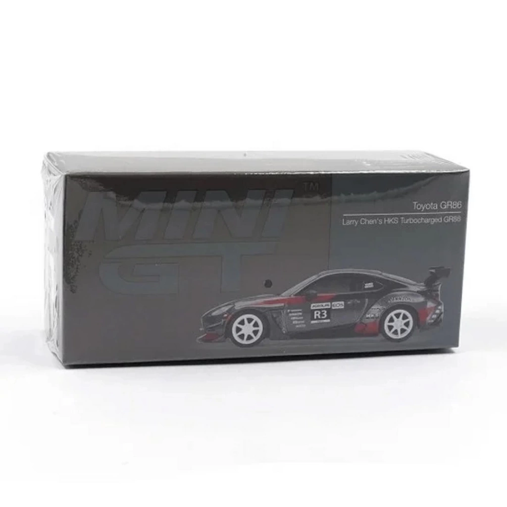 Nessiworld Mini GT 1/64 Toyota GR86 Larry Chens HKS Turbocharged GR86 MGT00820
