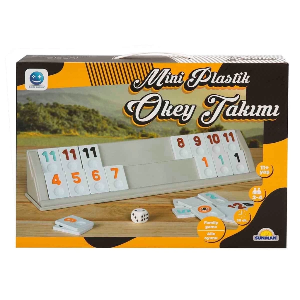 Nessiworld Mini Plastik Okey Seti