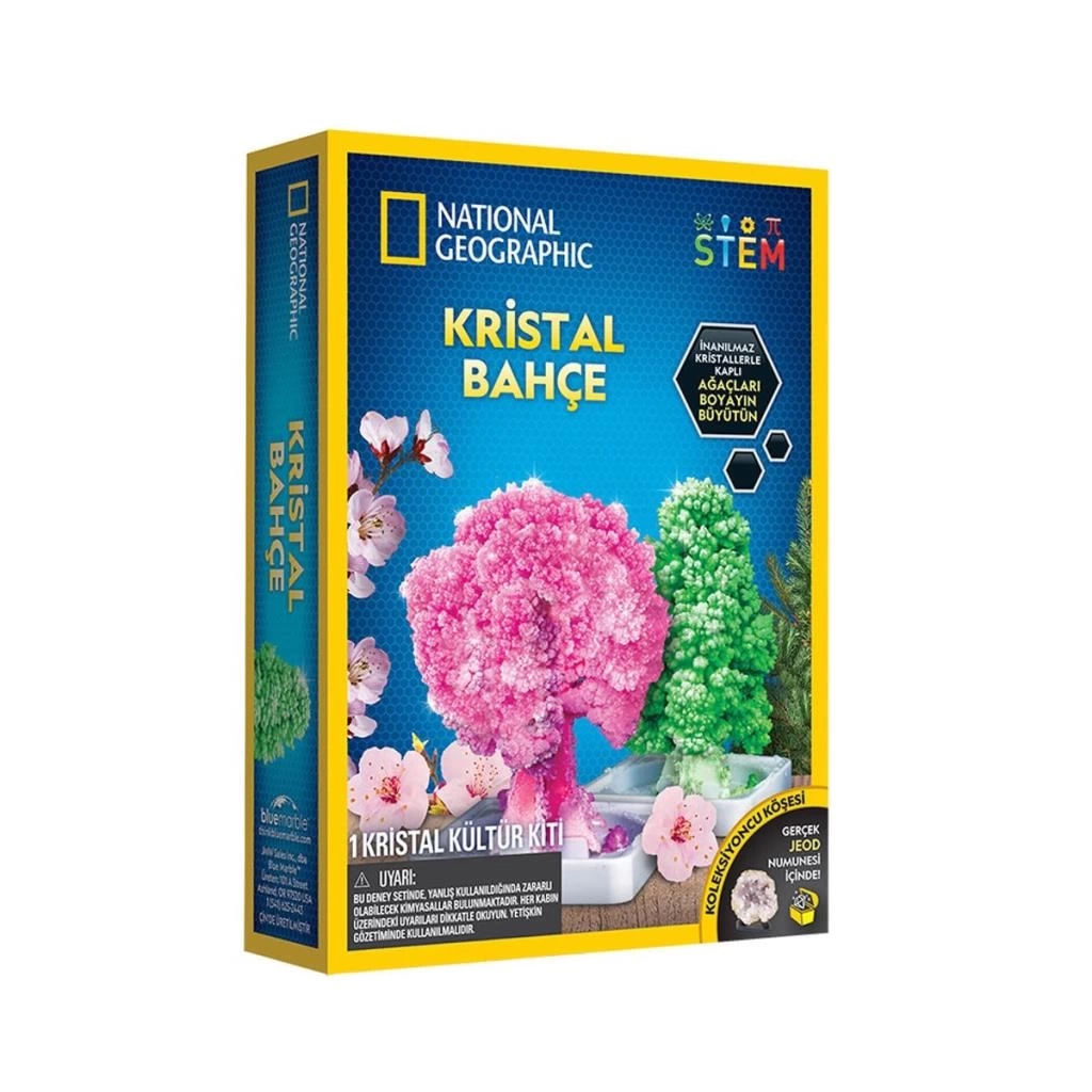 Nessiworld NAT00002 National Geographic Kristal Bahçe Kiti - TRCRYSGRDN +8 yaş