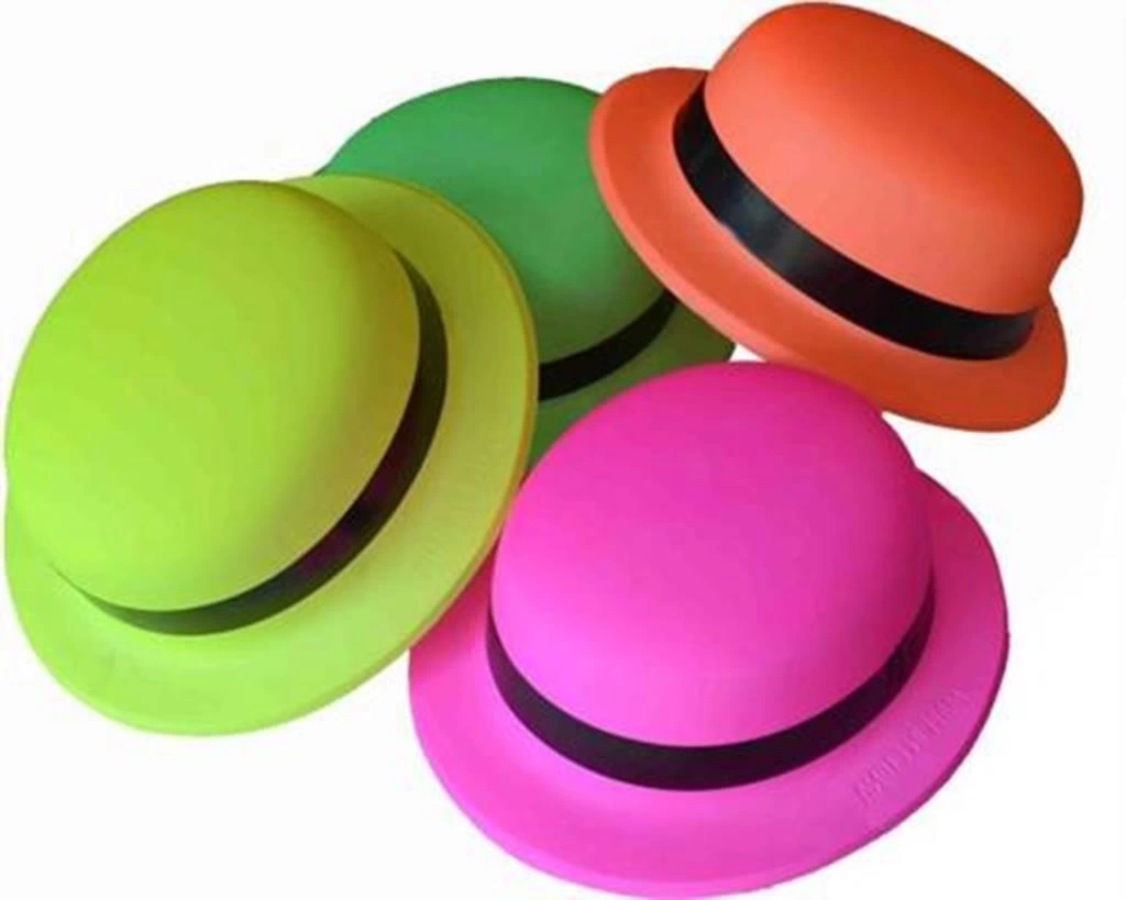 Nessiworld Neon Partisi Sarı Renk Melon Plastik Parti Şapkası