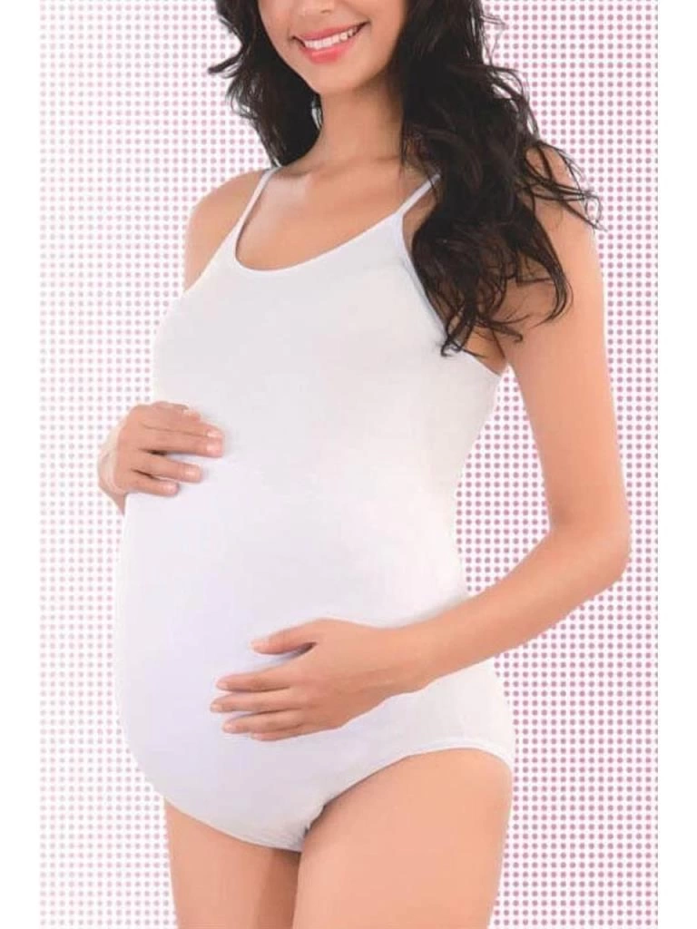 Nessiworld Nessiworld İmer Hamile Çıt Çıt Body 9253 White