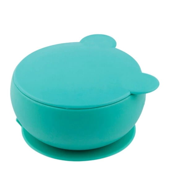 Nessiworld OiOi Blw I Silikon Beslenme Seti 3Lü (Kaseli) Aqua Green