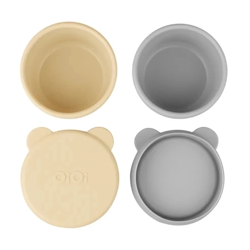 Nessiworld OiOi Kase Mini Bites Mellow Yellow / Powder Grey