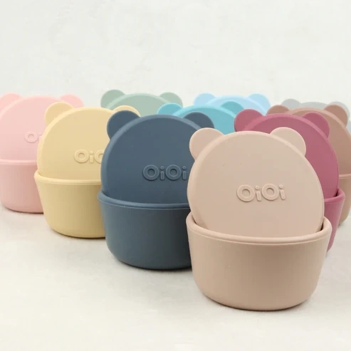 Nessiworld OiOi Kase Mini Bites Mellow Yellow / Powder Grey
