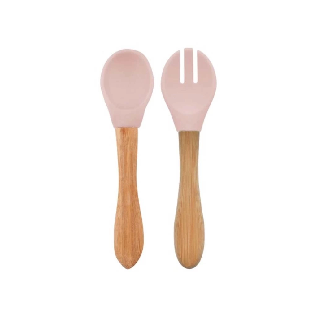 Nessiworld OiOi Mama Kaşığı ve Çatal Seti Pinky Pink