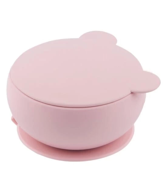 Nessiworld OiOi Silikon Kapaklı Kase Pinky Pink