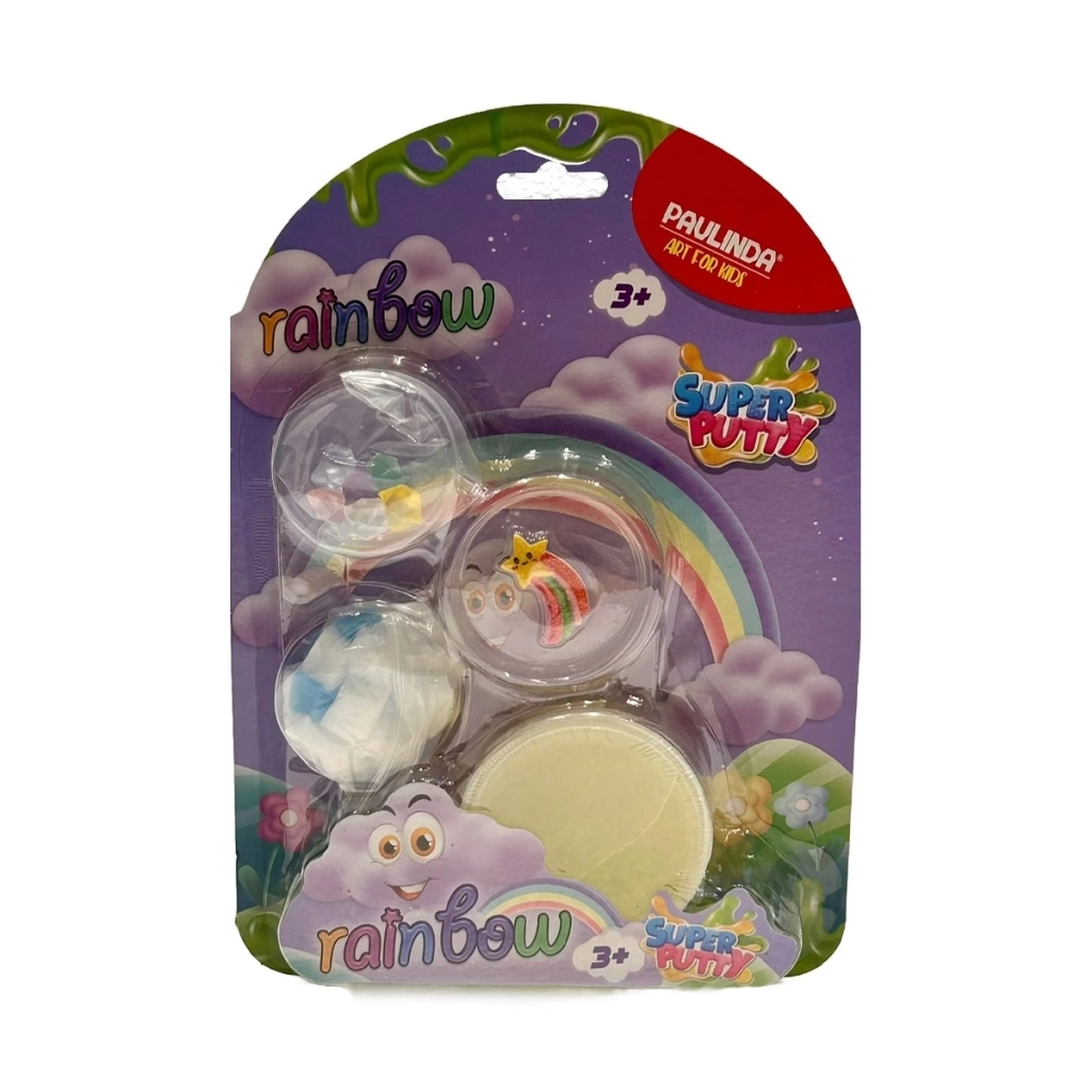 Nessiworld Paulinda Slime Super Putty Rainbow 80 ml S00095535