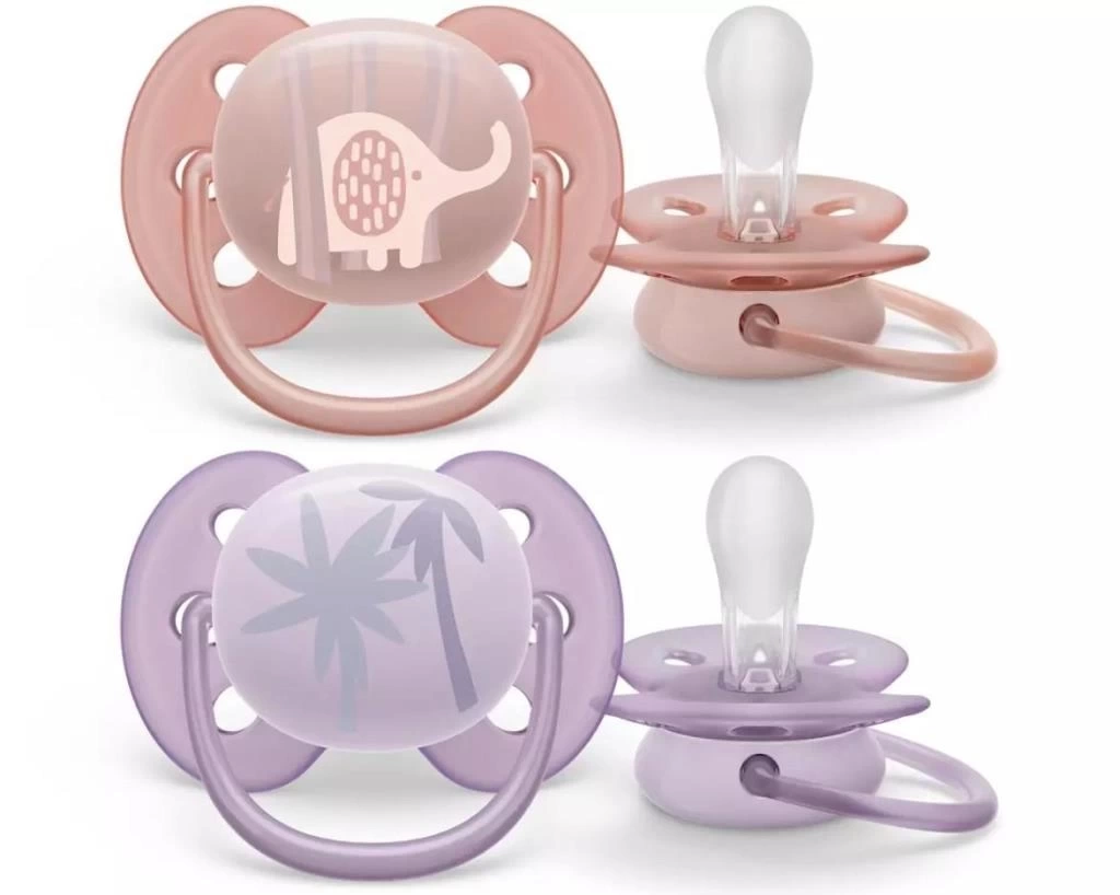 Nessiworld Philips Avent Ultra Yumuşak Emzik 0-6 Ay Kız