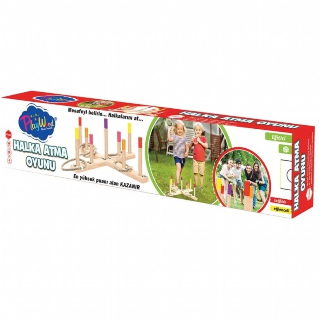 Nessiworld PlayWood Ahşap Halka Atma Oyunu 352
