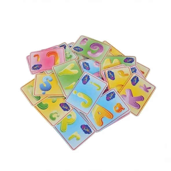 Nessiworld PlayWood Eğitici Resimli Bilgi Kartları Harfler 26