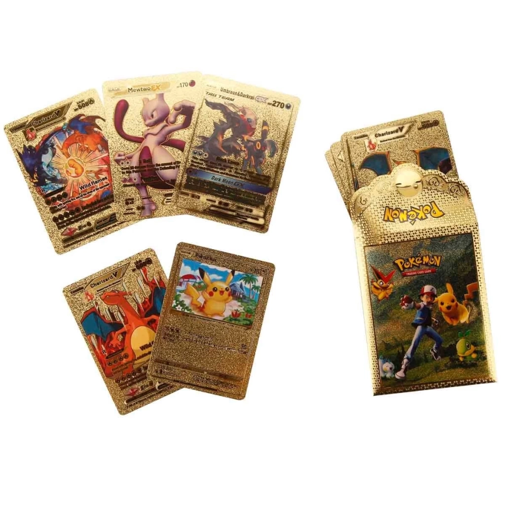 Nessiworld  Pokemon Gold Trading Card 10’lu Paket